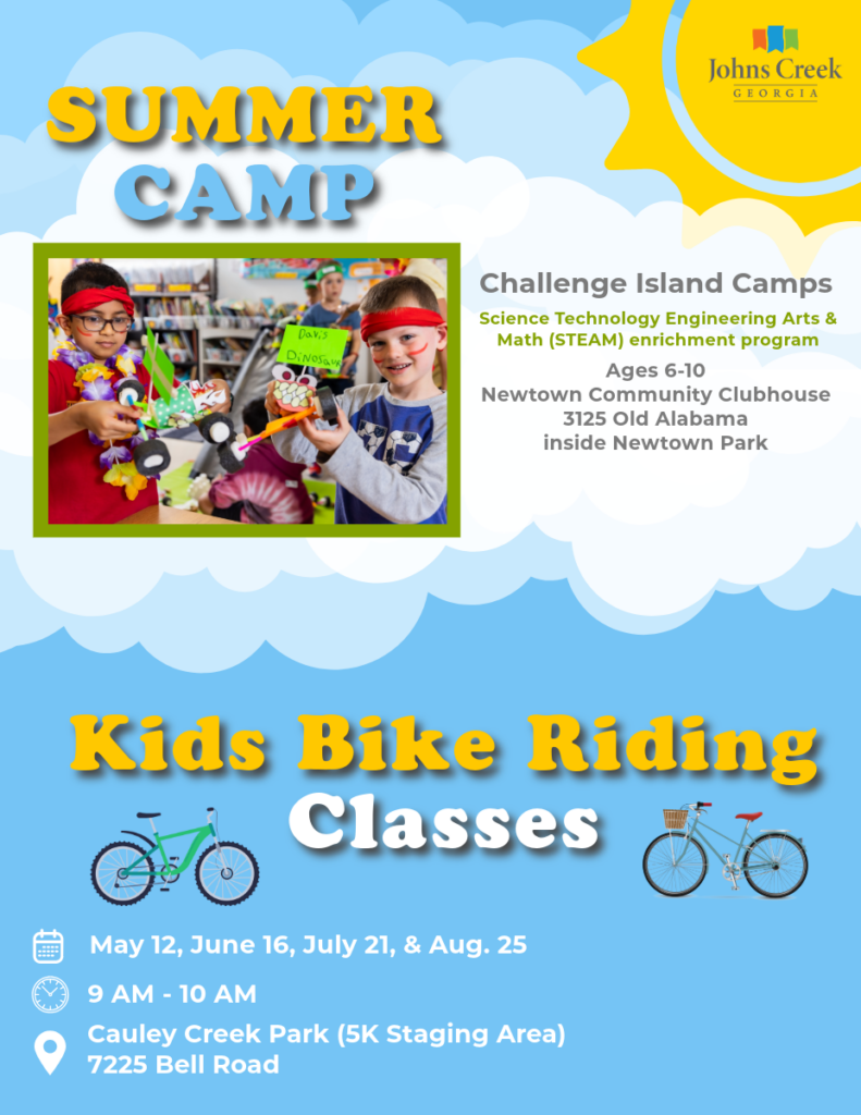 Summer camp bike classes