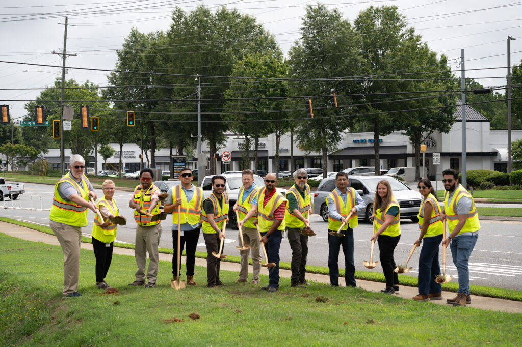 Jones bridge groundbreaking