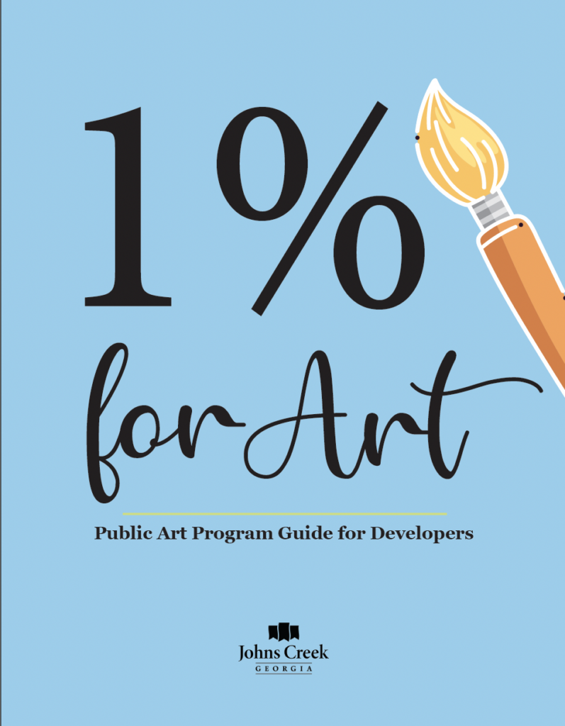 1 percent art booklet cover