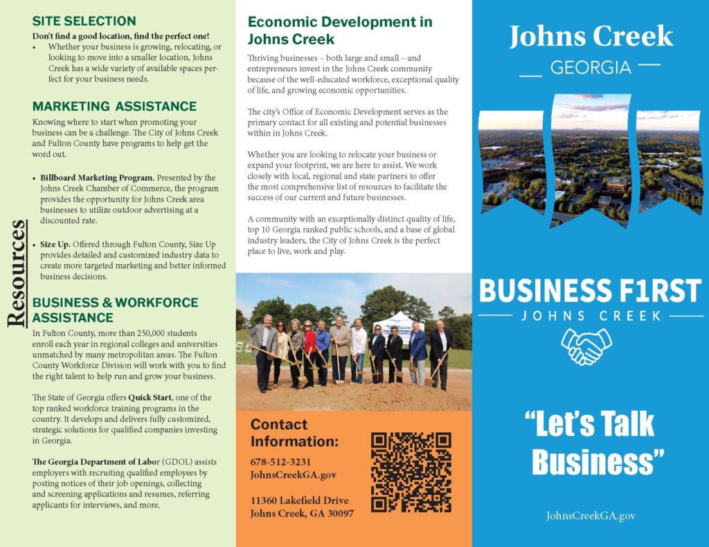 Business F1rst Trifold page 1