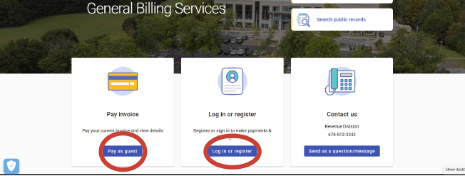 Stormwater Bill Step 1