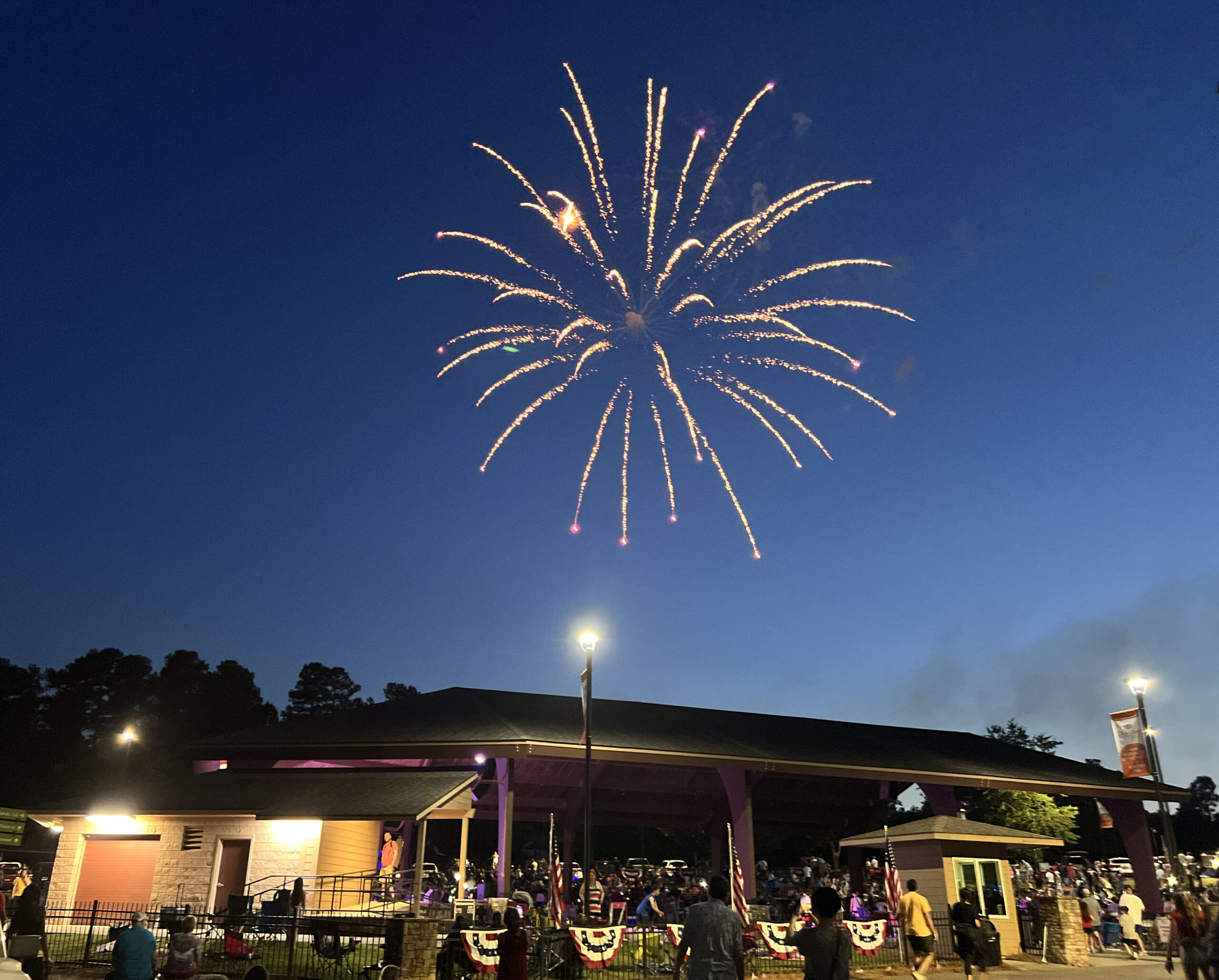 Independence day fireworks