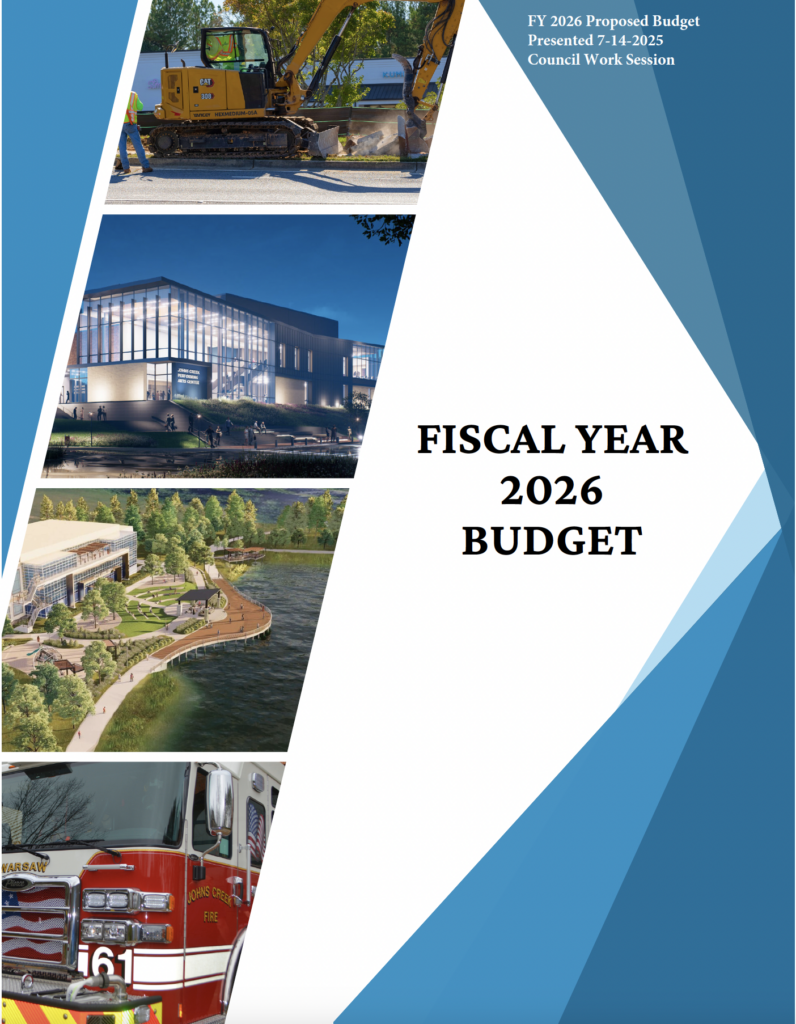 FY2026 Budget Book Cover